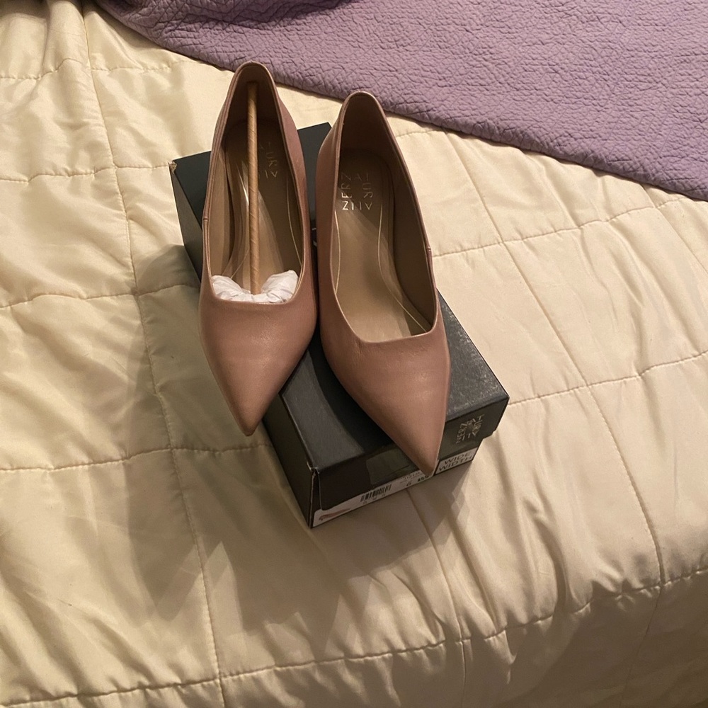 Aldo Nude Pointed Toe Heels